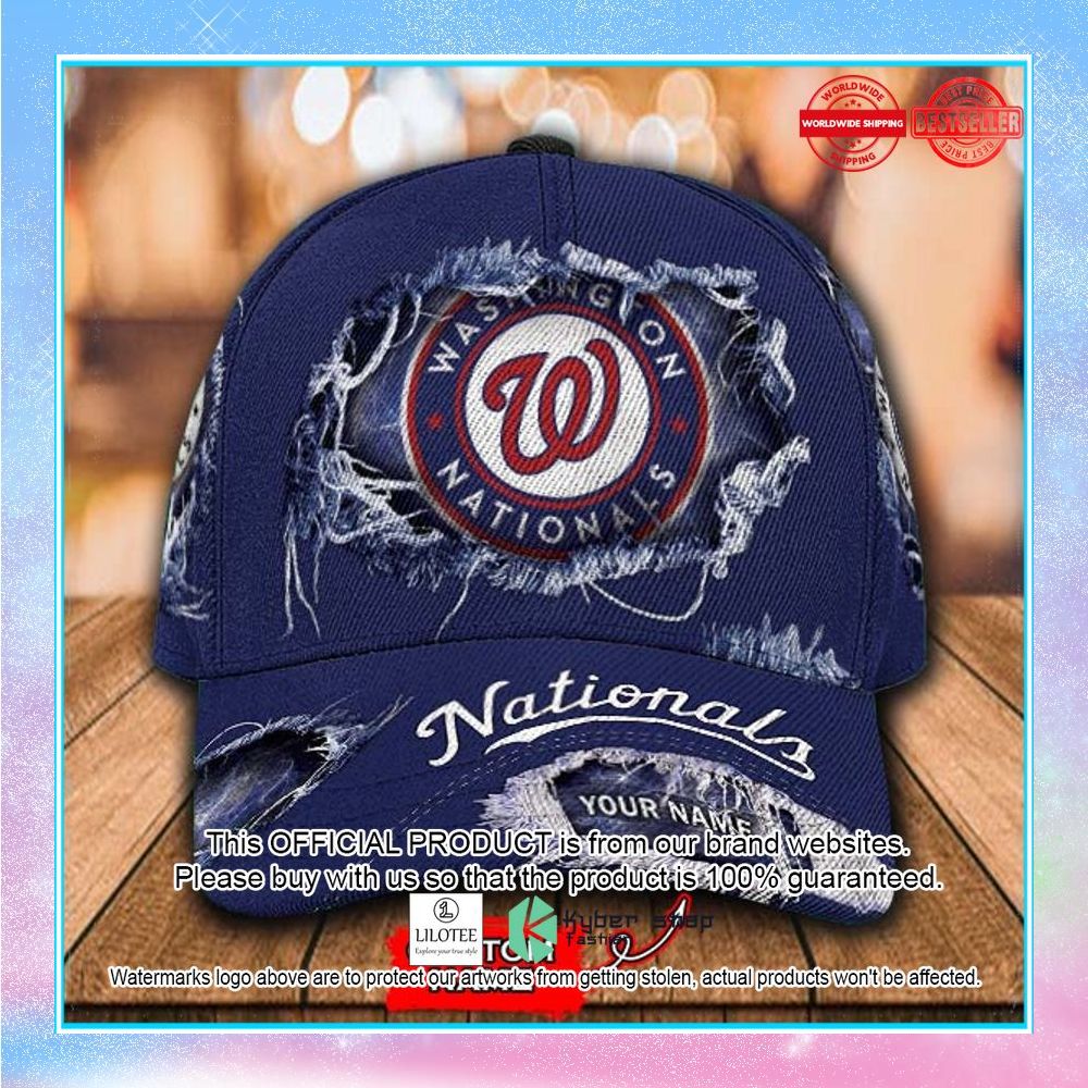 mlb washington nationals cap custom name cap 1 748