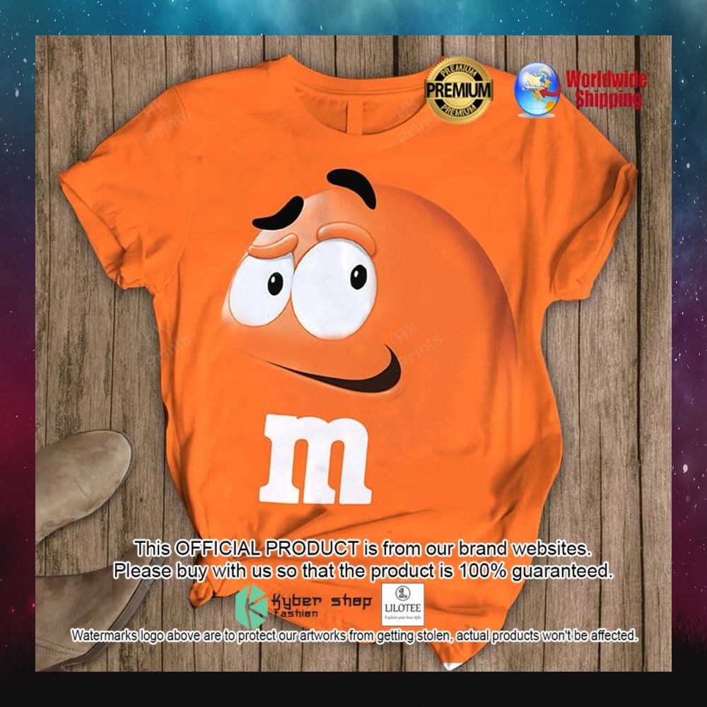 mm chocolate orange short sleeve pajamas set 2 399