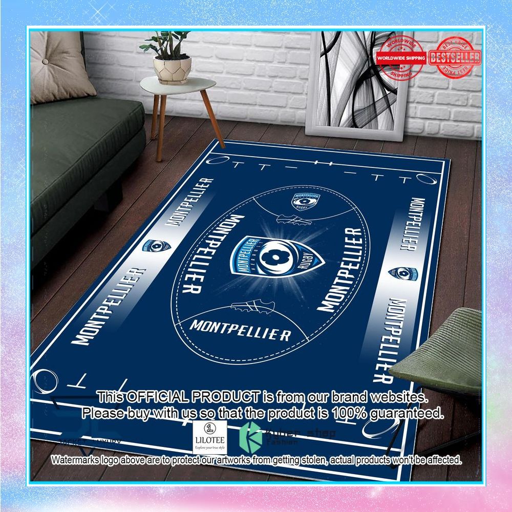 montpellier herault rugby carpet rug 2 98
