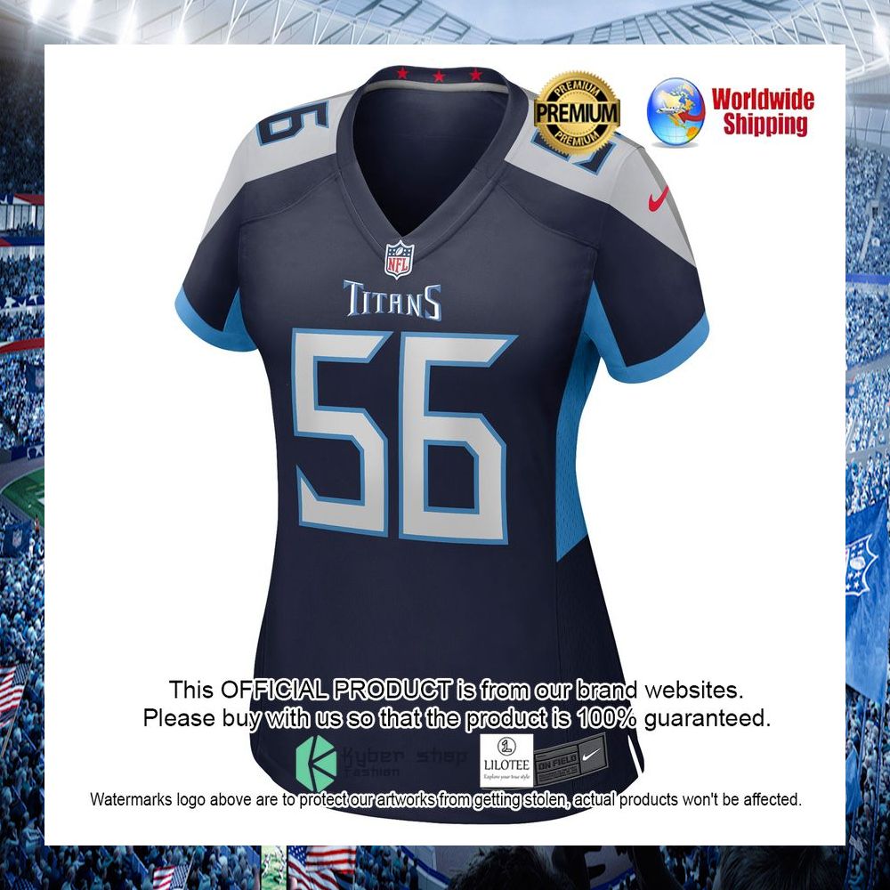 monty rice tennessee titans nike womens navy football jersey 2 233