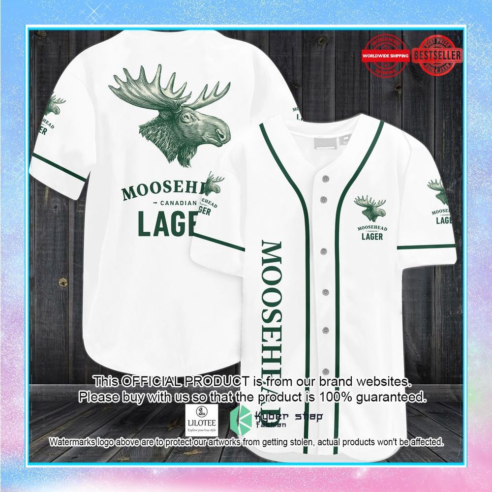 moosehead lager baseball jersey 1 236