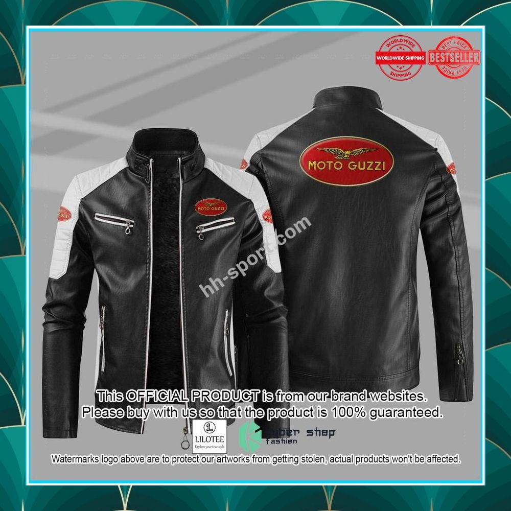 moto guzzi motorcycles motor leather jacket 1 352