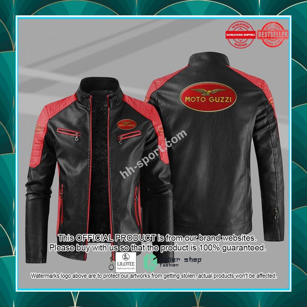 moto guzzi motorcycles motor leather jacket 6 807