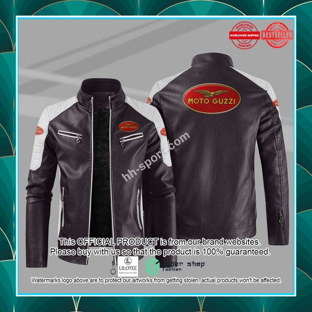 moto guzzi motorcycles motor leather jacket 7 281