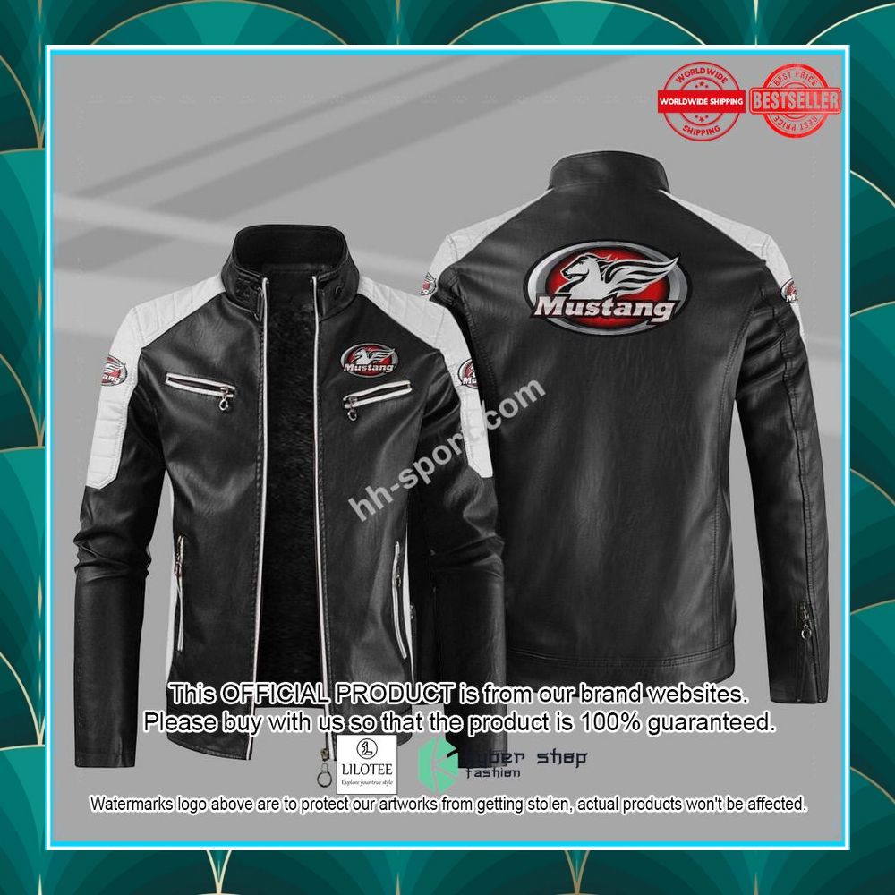 mustang motorcycle seats motor leather jacket 1 239