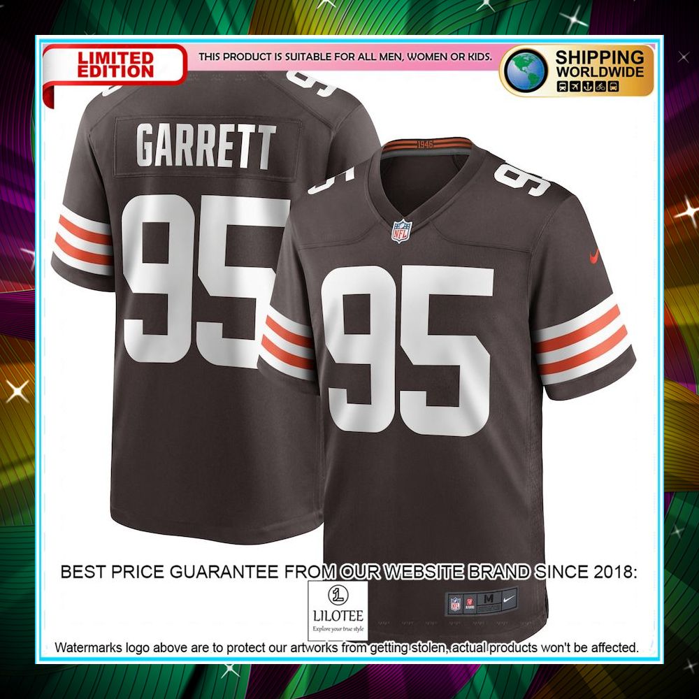 myles garrett cleveland browns player brown football jersey 1 514