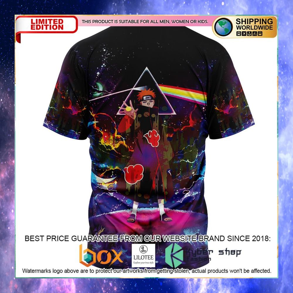 Naruto Akatsuki Astral Pink Floyd Pattern T-Shirt - LIMITED EDITION 4 naruto akatsuki astral pink floyd pattern t shirt 2 50