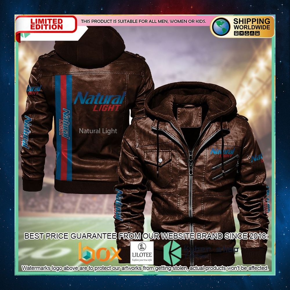 natural light leather jacket 1 156