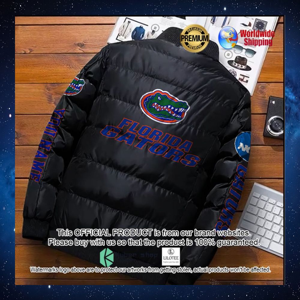 ncaa florida gators your name puffer jacket 1 831