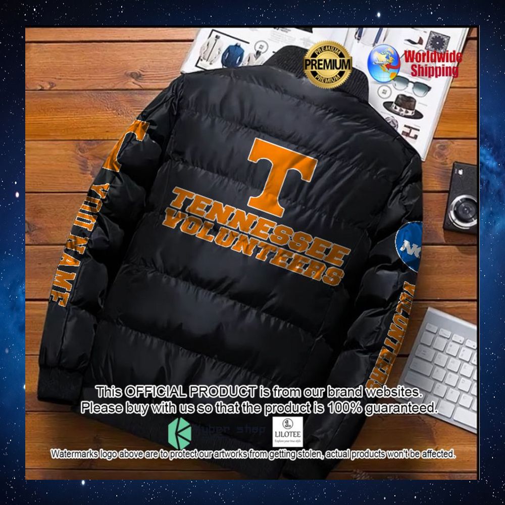ncaa tennessee volunteers your name puffer jacket 1 299