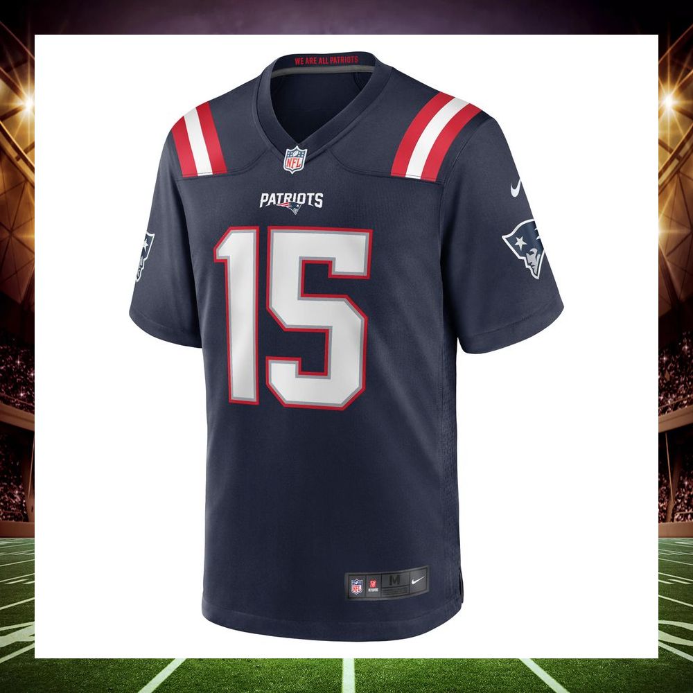 nelson agholor new england patriots navy football jersey 2 188