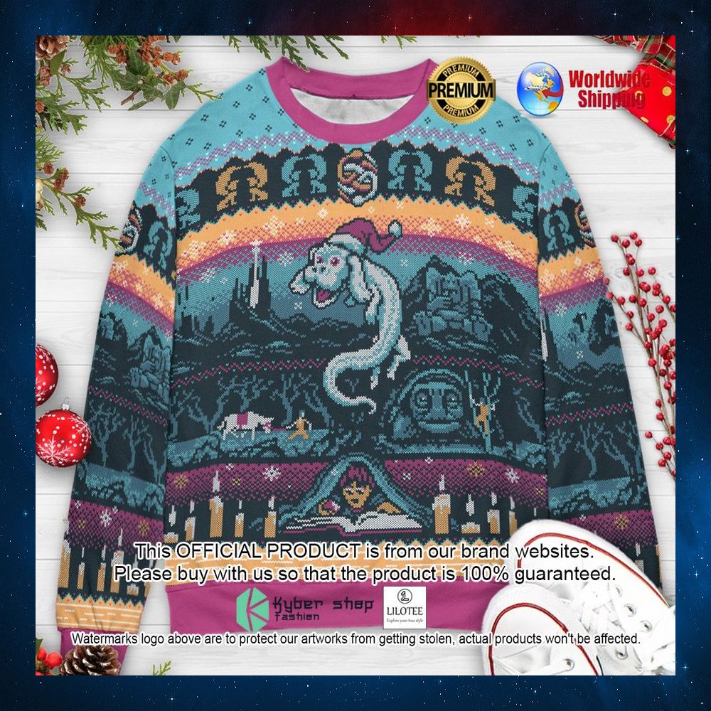 neverending movie christmas sweater 1 999