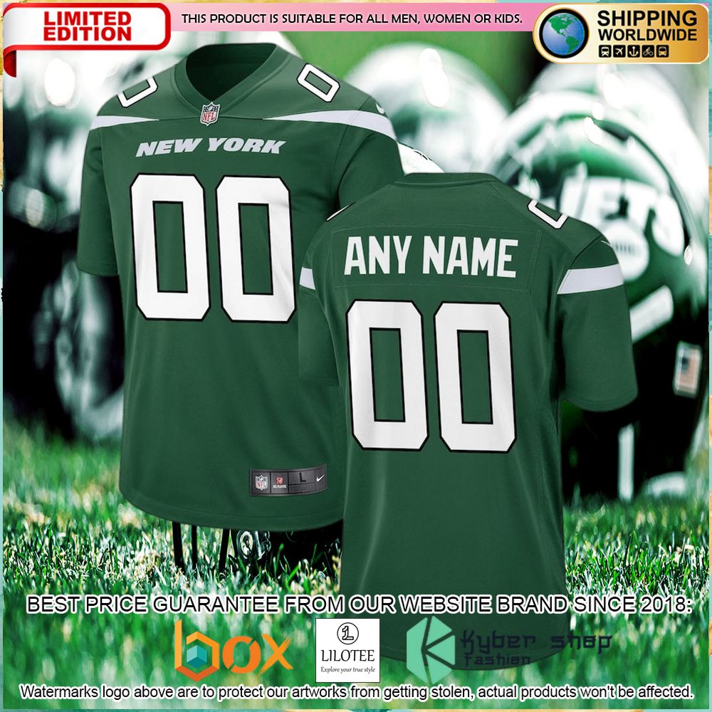 new york jets nike custom gotham green football jersey 1 606