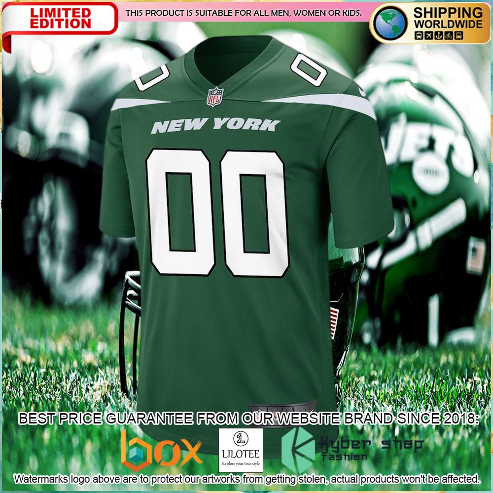 new york jets nike custom gotham green football jersey 2 782