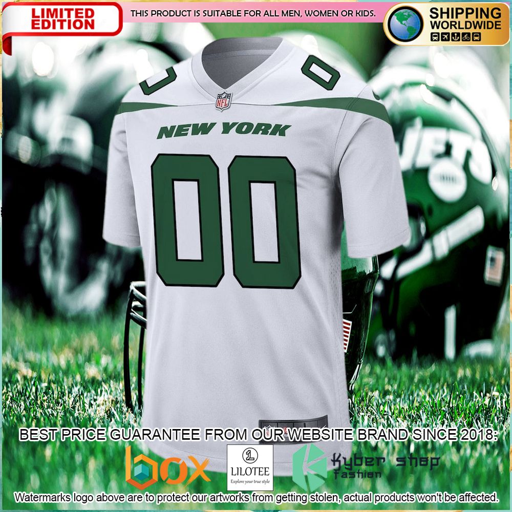 new york jets nike custom white football jersey 2 369