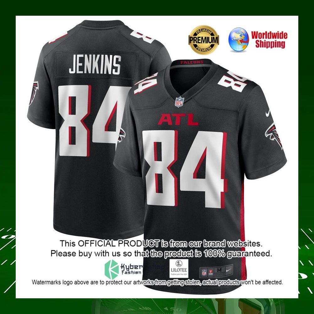 nfl alfred jenkins atlanta falcons nike black football jersey 1 299