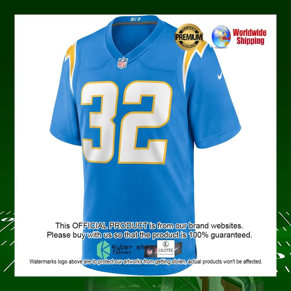 nfl alohi gilman los angeles chargers nike powder blue football jersey 2 410