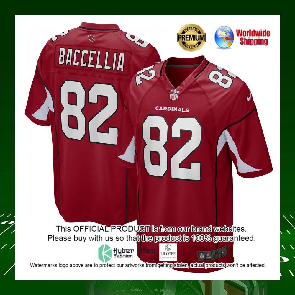 nfl andre baccellia arizona cardinals nike cardinal football jersey 1 558