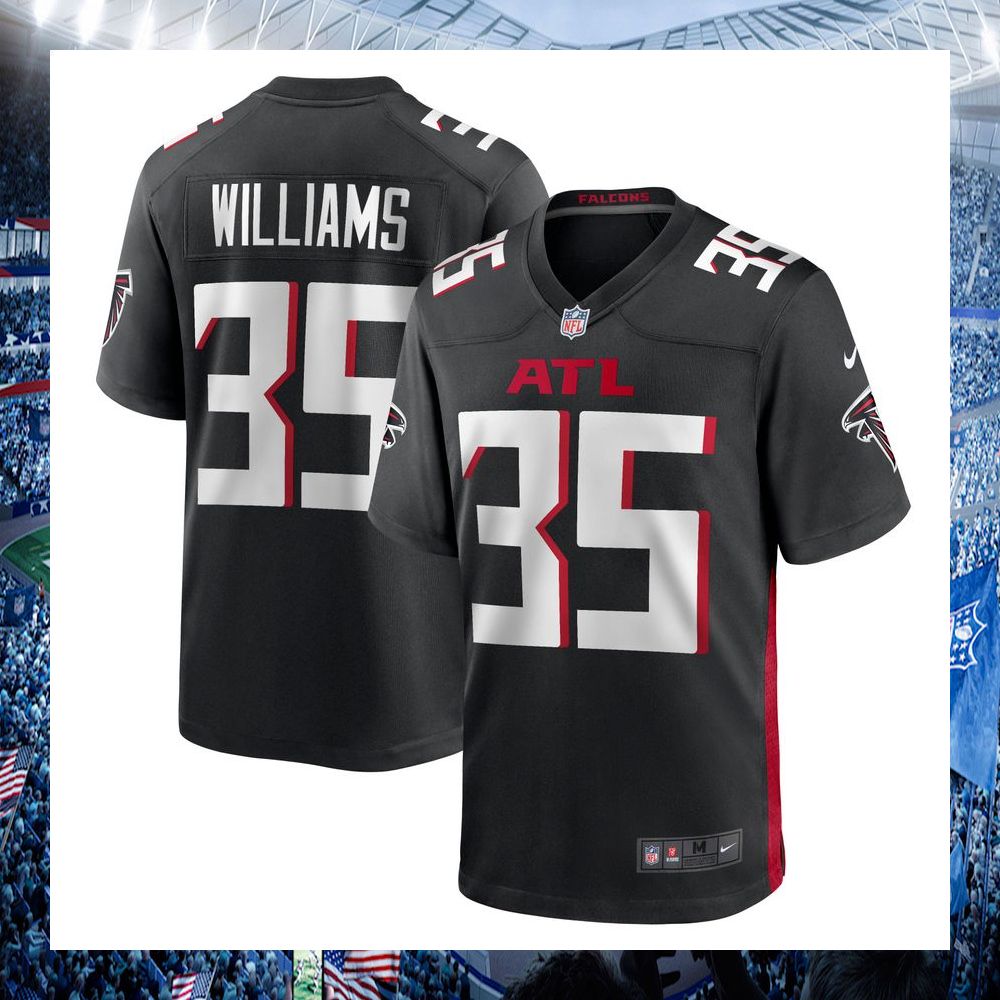 nfl avery williams atlanta falcons nike black football jersey 1 545