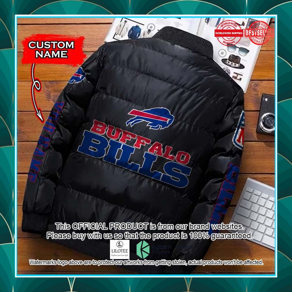 nfl buffalo bills custom name puffer down jacket 2 629