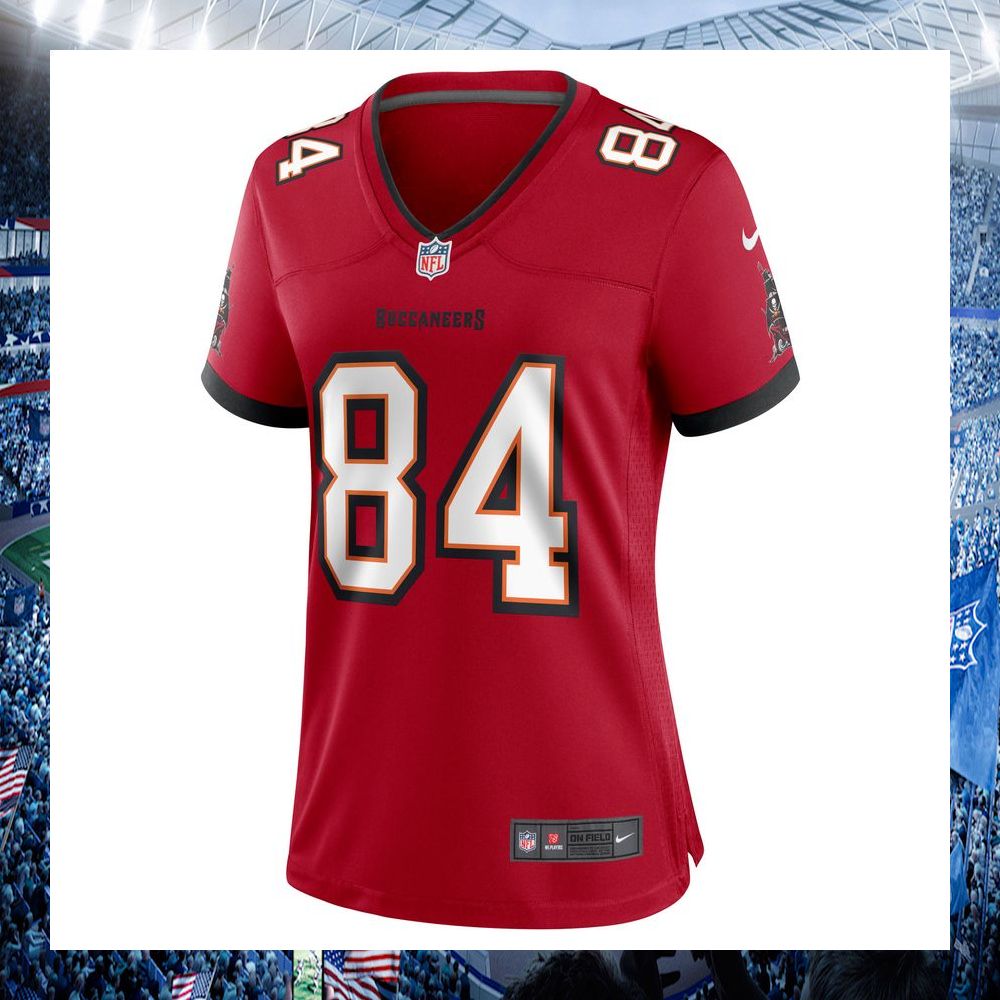nfl cameron brate tampa bay buccaneers nike womens red football jersey 2 904