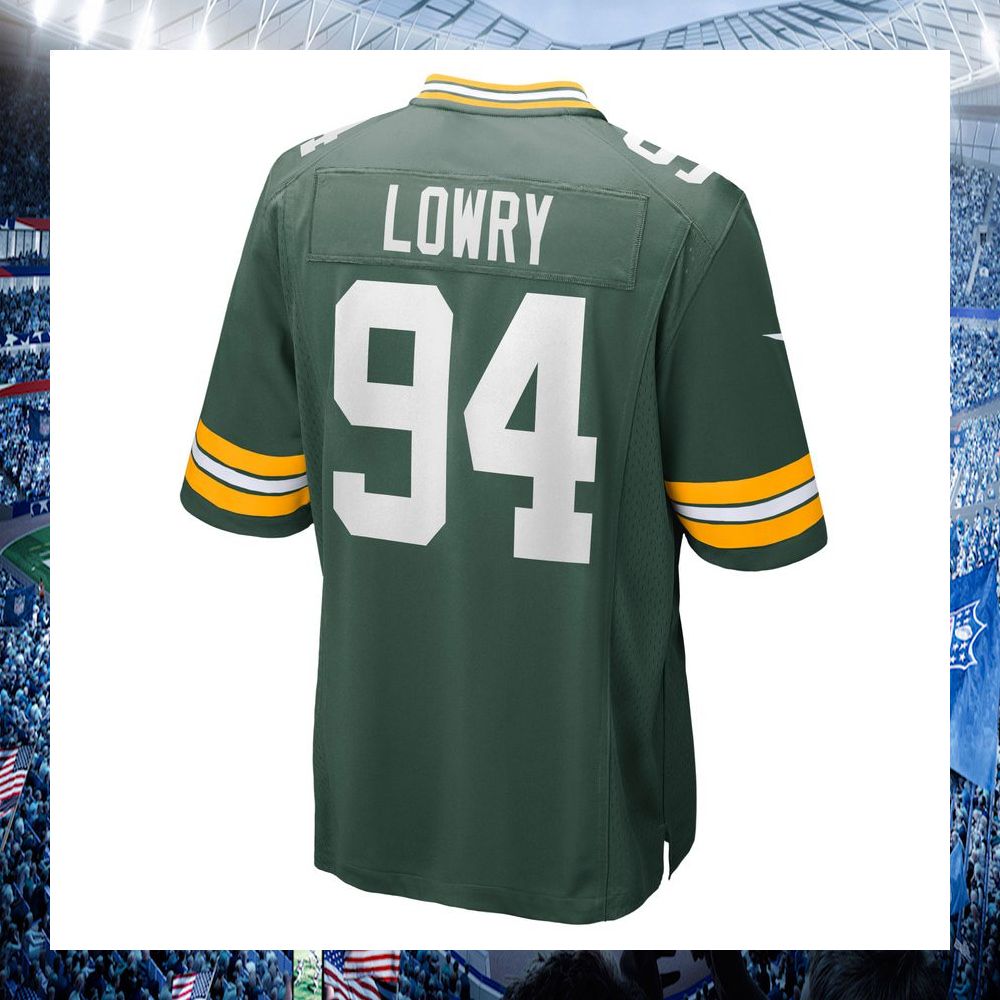 NFL Dean Lowry Green Bay Packers Nike Green Football Jersey - LIMITED EDITION 3 nfl dean lowry green bay packers nike green football jersey 3 648