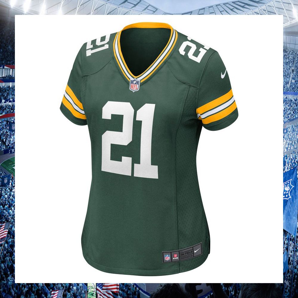nfl eric stokes green bay packers nike womens green football jersey 2 296