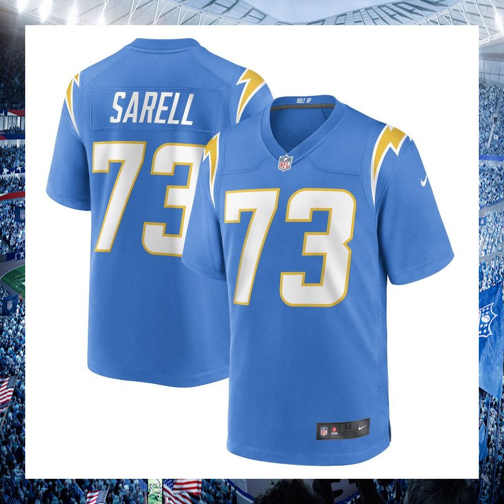 nfl foster sarell los angeles chargers nike powder blue football jersey 1 268