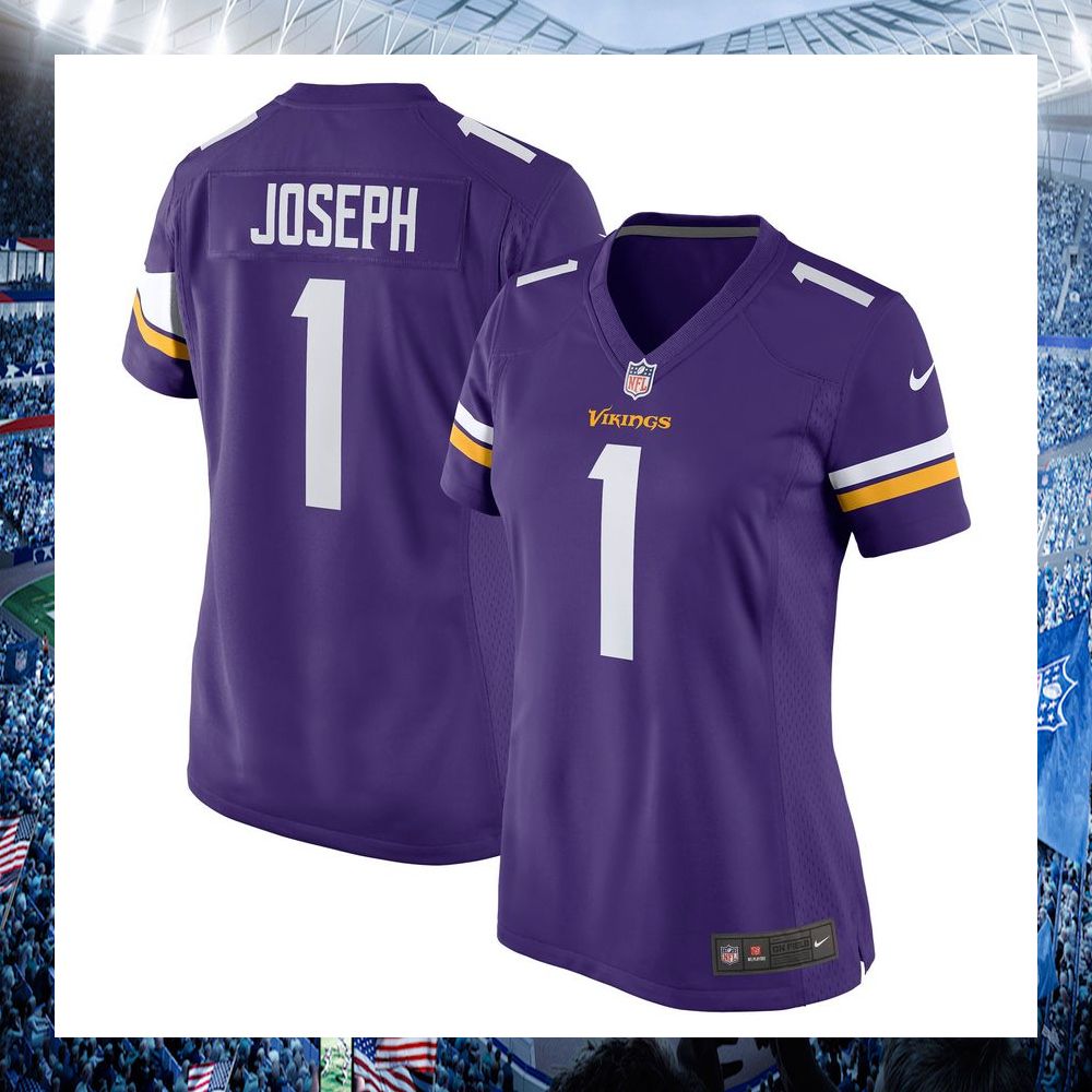 nfl greg joseph minnesota vikings nike womens purple football jersey 1 746