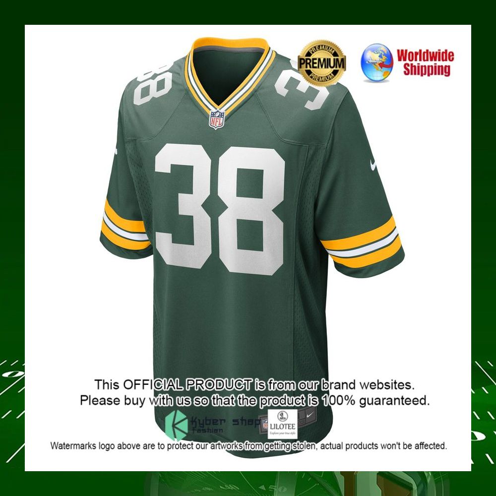 nfl innis gaines green bay packers nike green football jersey 2 934