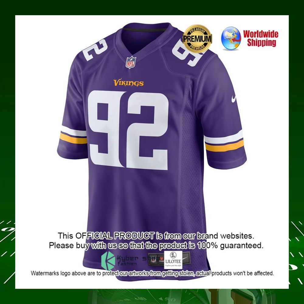 nfl james lynch minnesota vikings nike purple football jersey 2 982