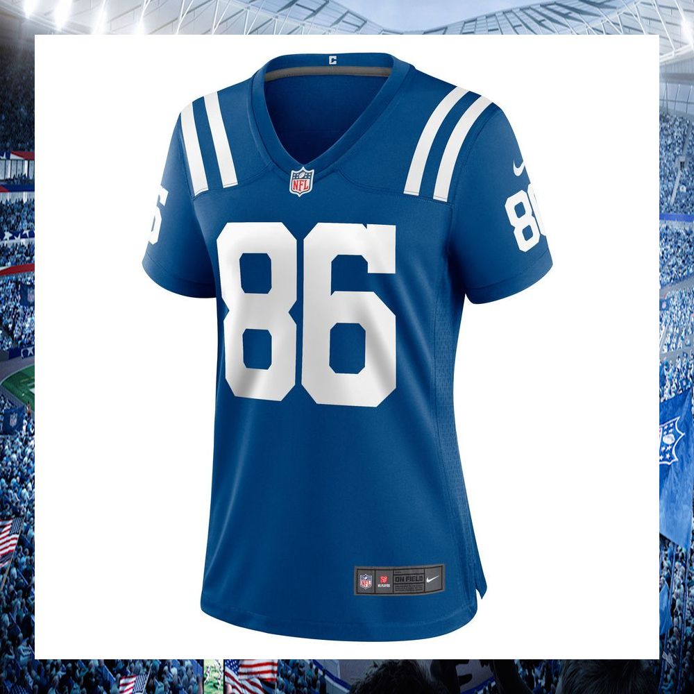nfl jared scott indianapolis colts nike womens royal football jersey 2 145