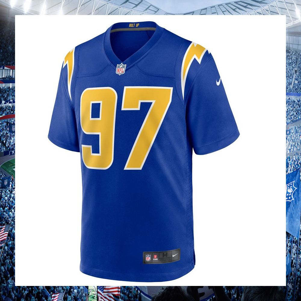 nfl joey bosa los angeles chargers nike 2nd alternate royal football jersey 2 862