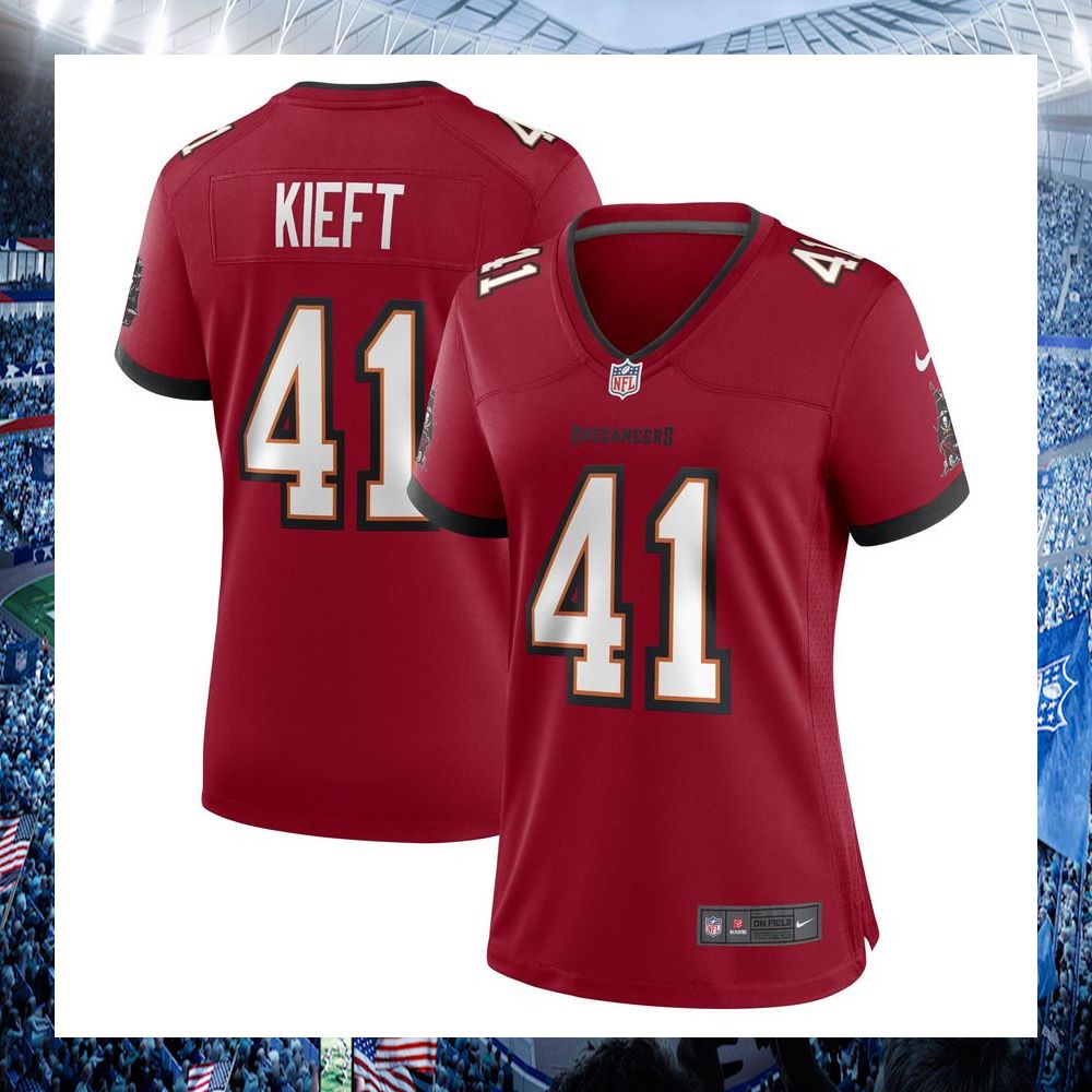 NFL Ko Kieft Tampa Bay Buccaneers Nike Women's Red Football Jersey - LIMITED EDITION 4 nfl ko kieft tampa bay buccaneers nike womens red football jersey 4 117