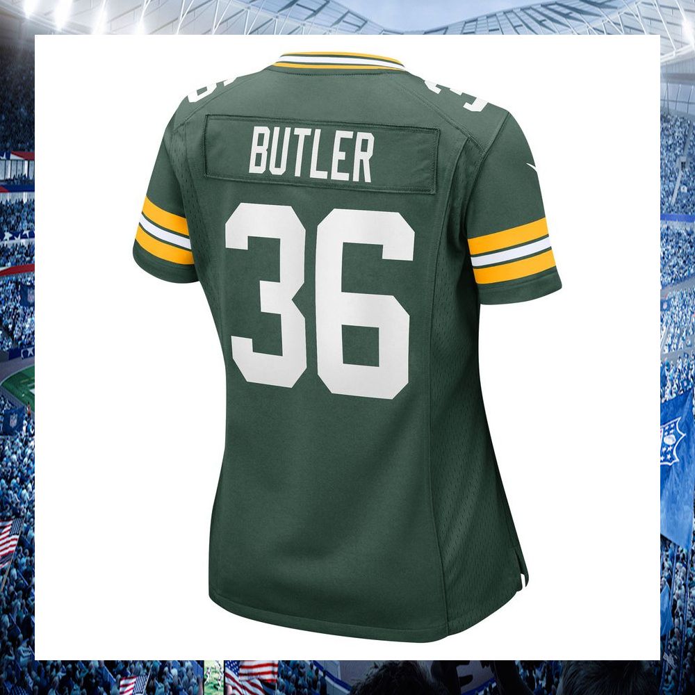 nfl leroy butler green bay packers nike womens retired green football jersey 3 836