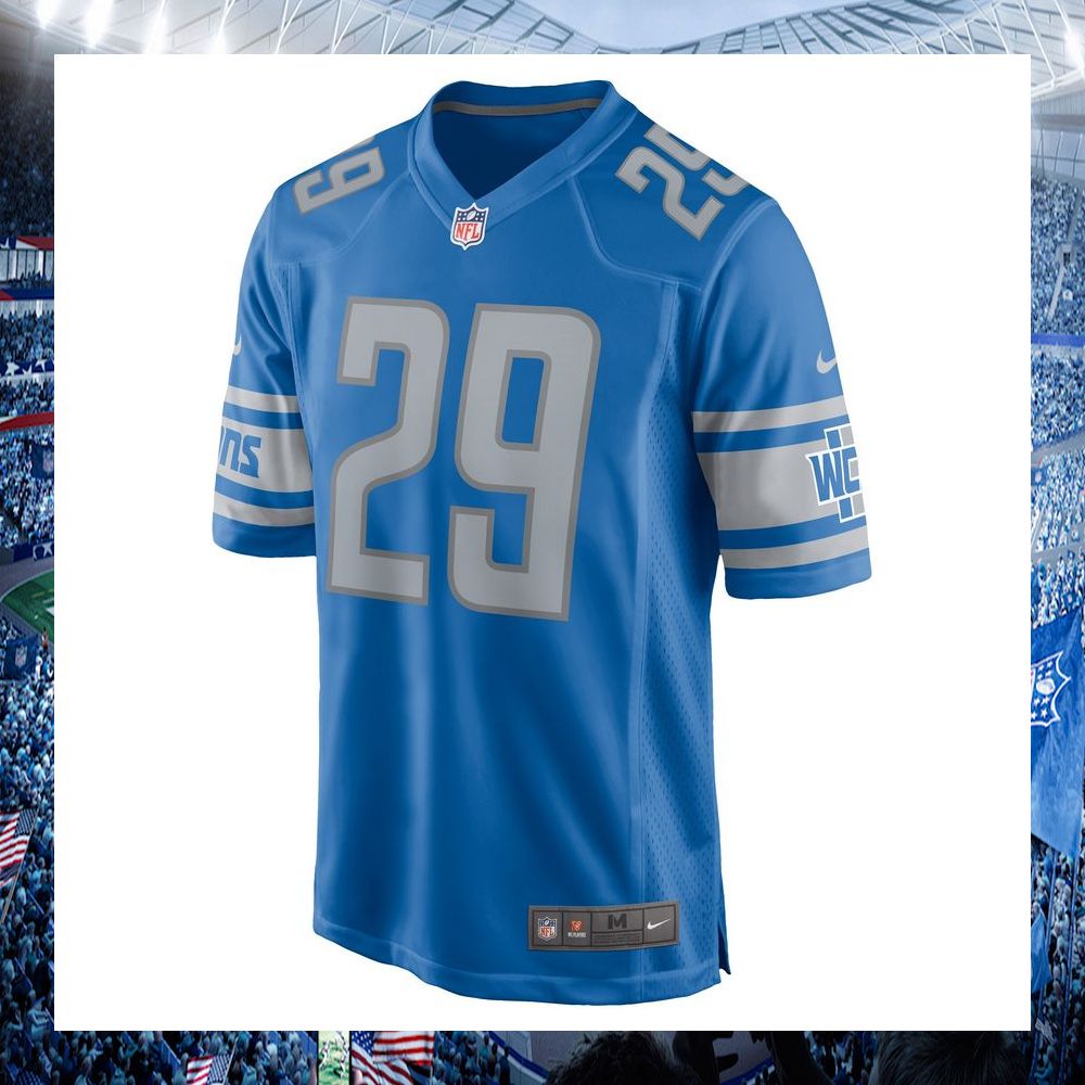 nfl mark gilbert detroit lions nike blue football jersey 2 842
