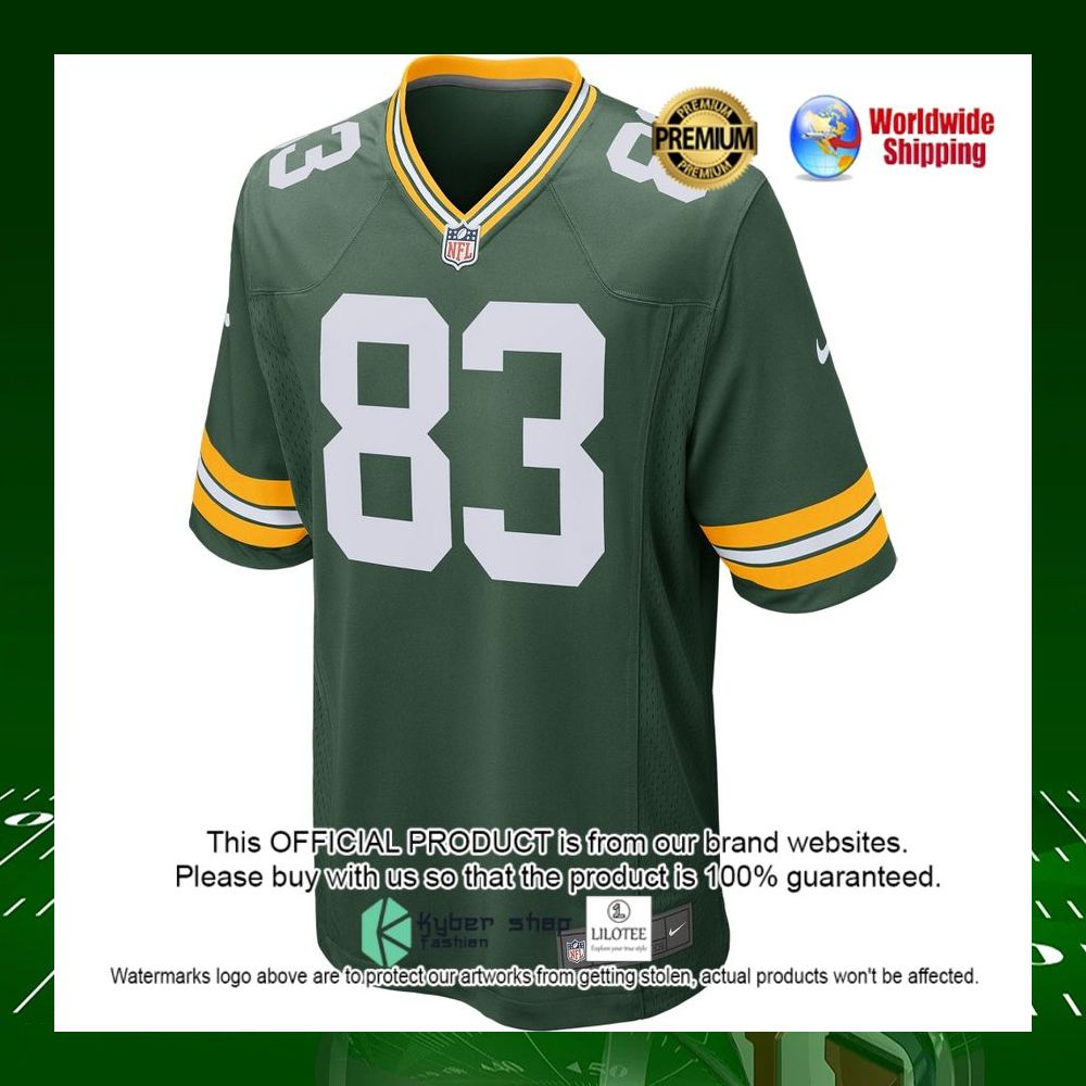 nfl marquez valdes scantling green bay packers nike green football jersey 2 691