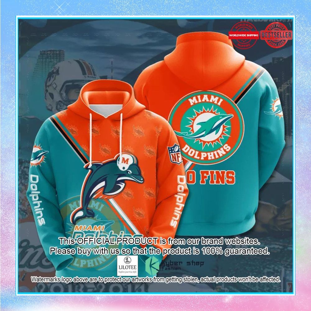 nfl miami dolphins team logo hoodie 1 844