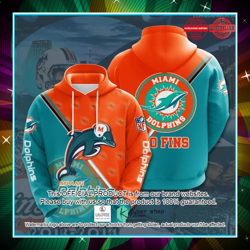 nfl miami dolphins team logo hoodie 1 968
