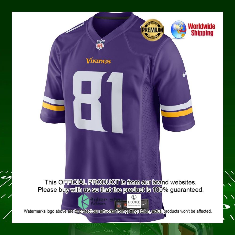 nfl moritz bohringer minnesota vikings nike team color purple football jersey 2 473