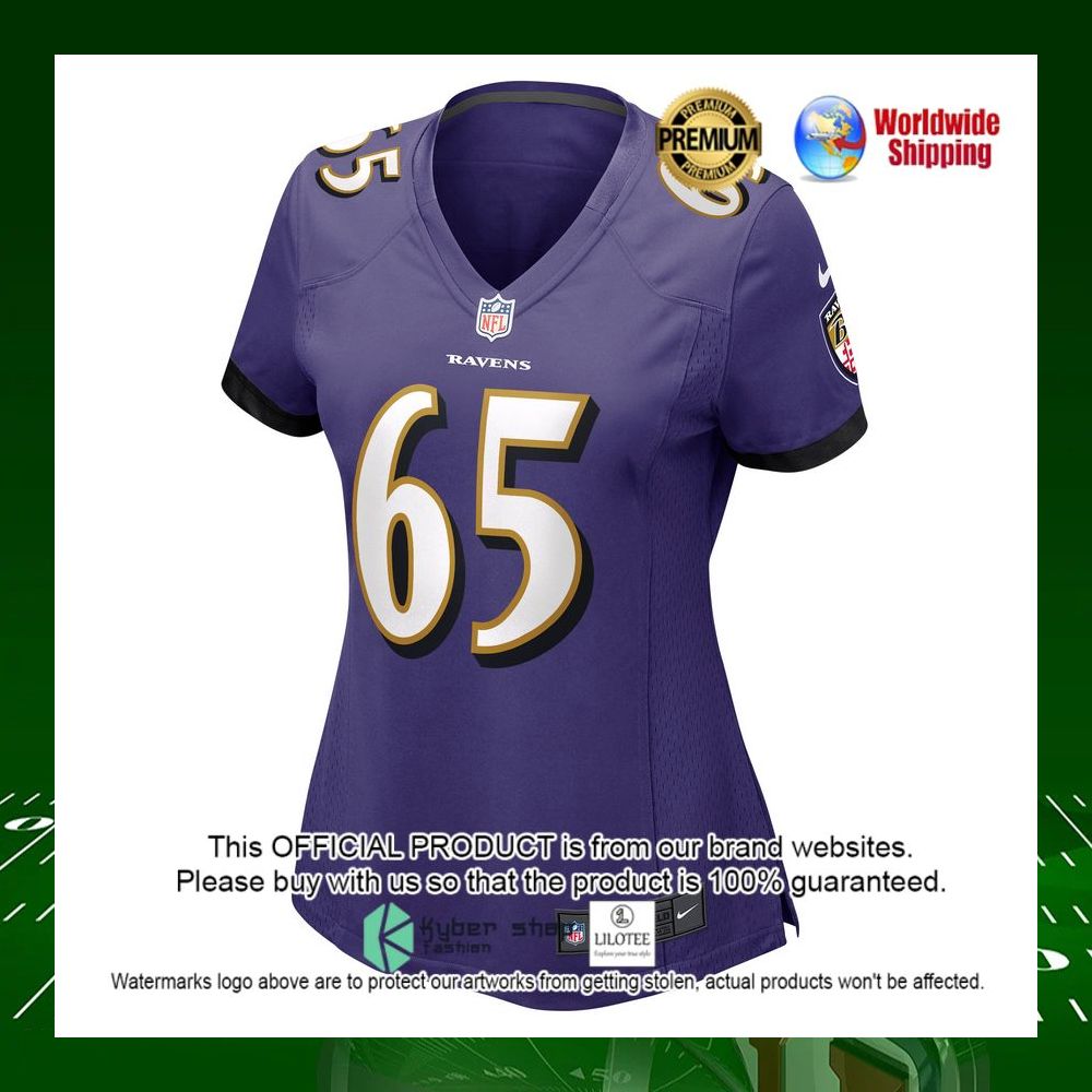nfl patrick mekari baltimore ravens nike womens purple football jersey 2 683