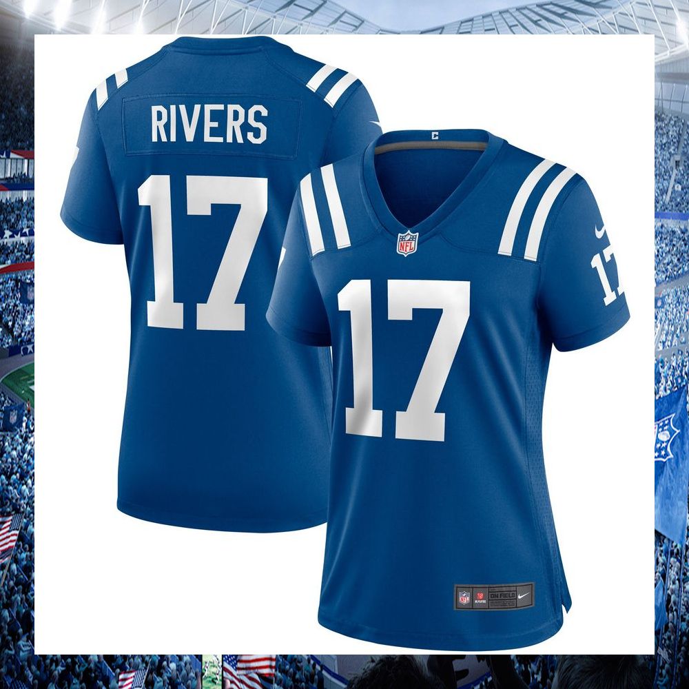 nfl philip rivers indianapolis colts nike womens royal football jersey 1 954