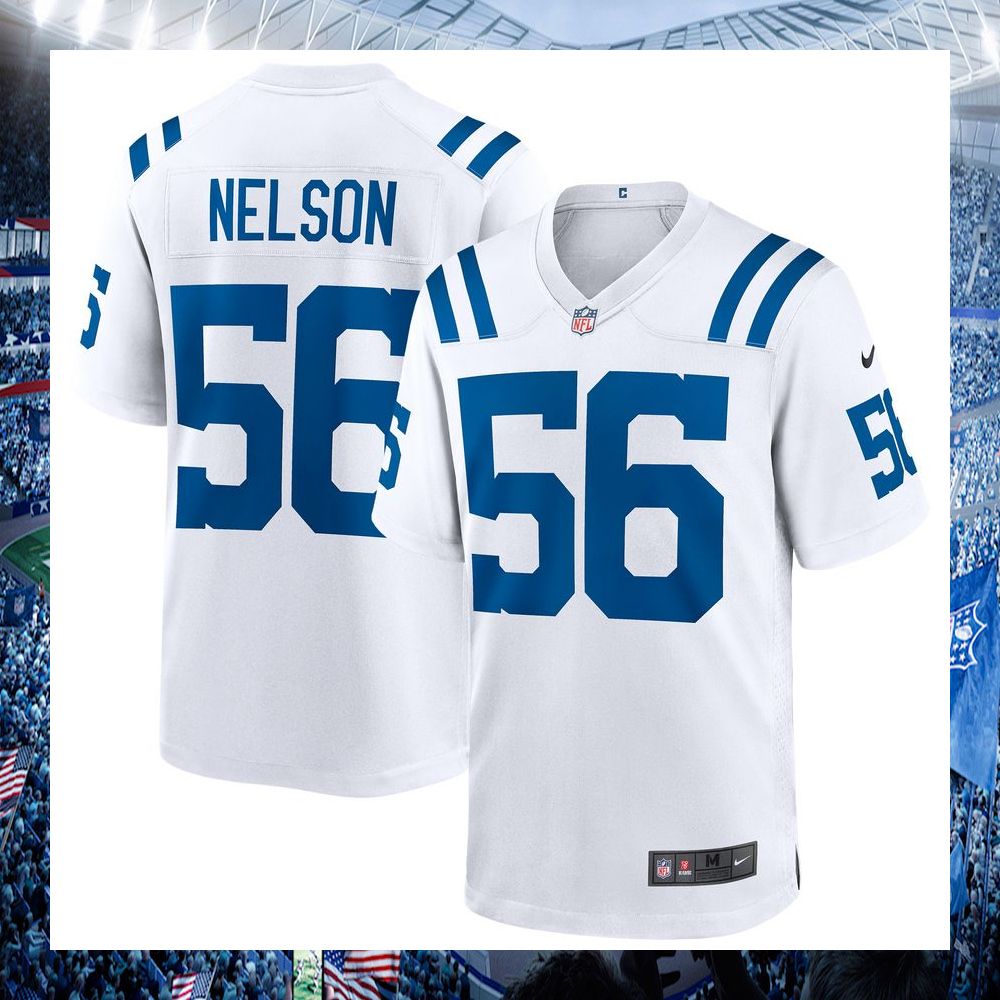 nfl quenton nelson indianapolis colts nike white football jersey 1 401