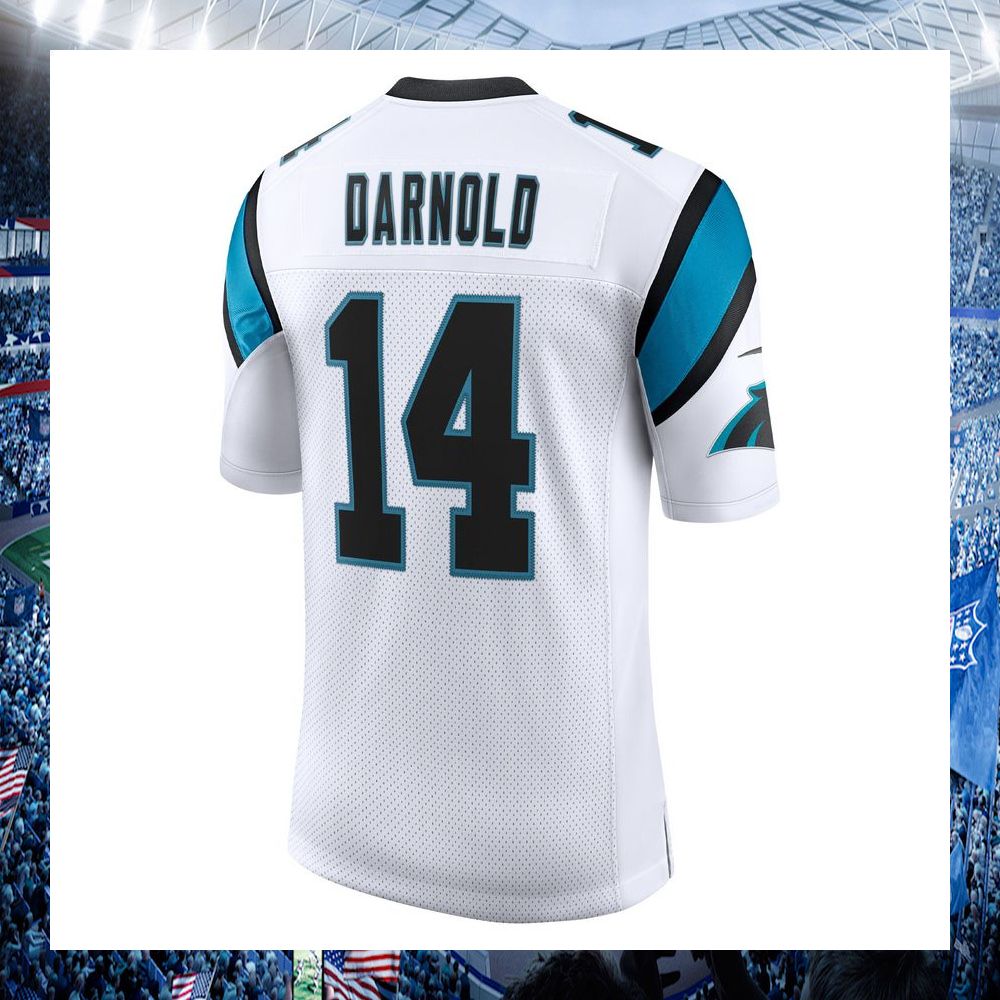 NFL Sam Darnold Carolina Panthers Nike Vapor Limited White Football Jersey - LIMITED EDITION 3 nfl sam darnold carolina panthers nike vapor limited white football jersey 3 952