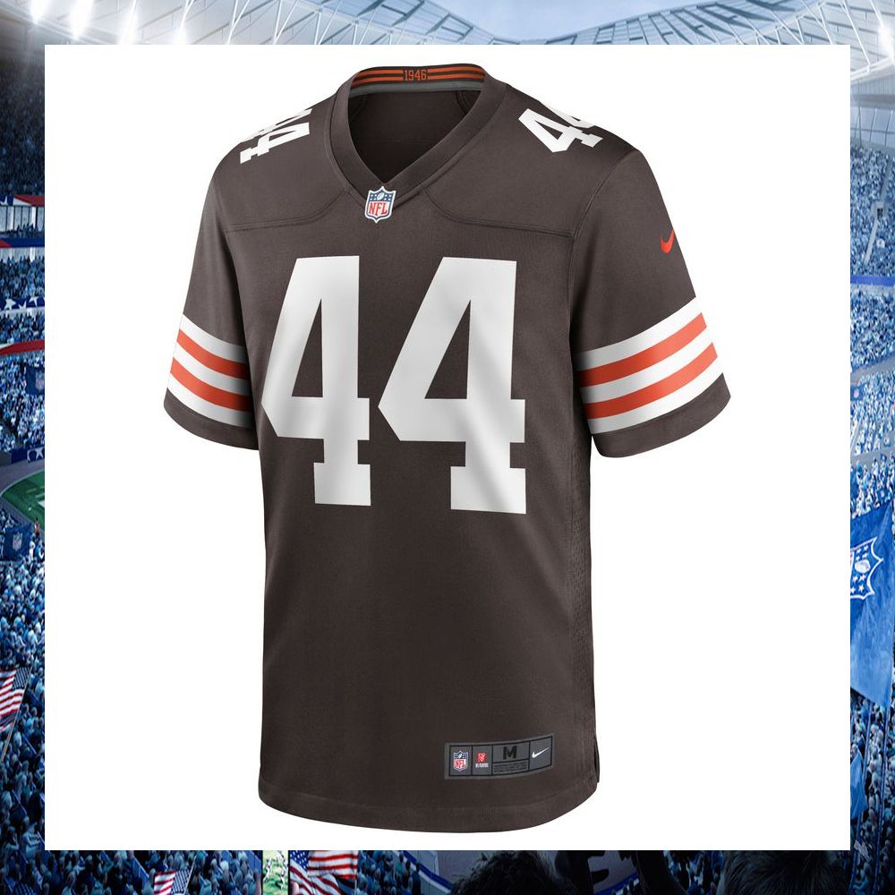 nfl sione takitaki cleveland browns nike brown football jersey 2 968