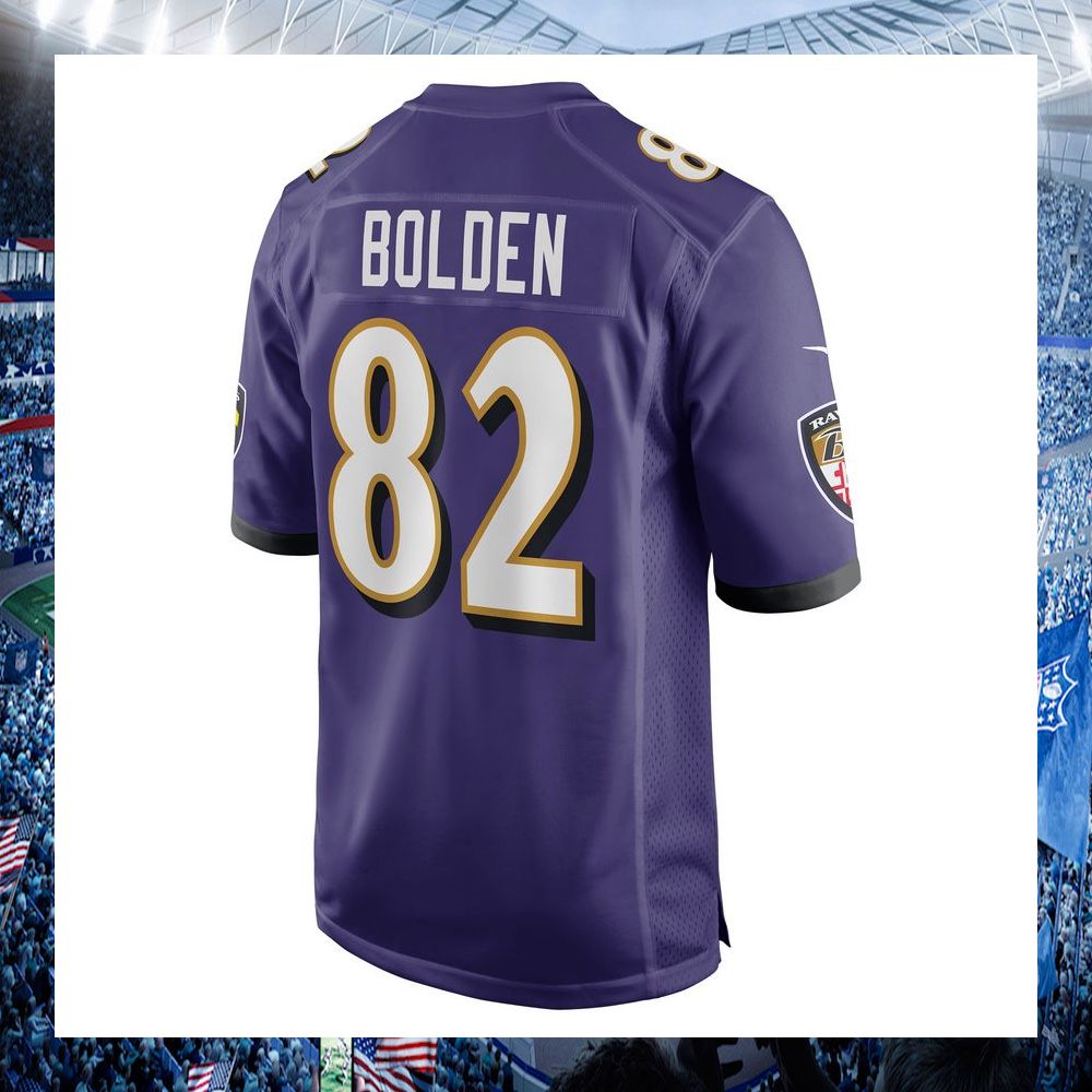 nfl slade bolden baltimore ravens nike purple football jersey 3 496