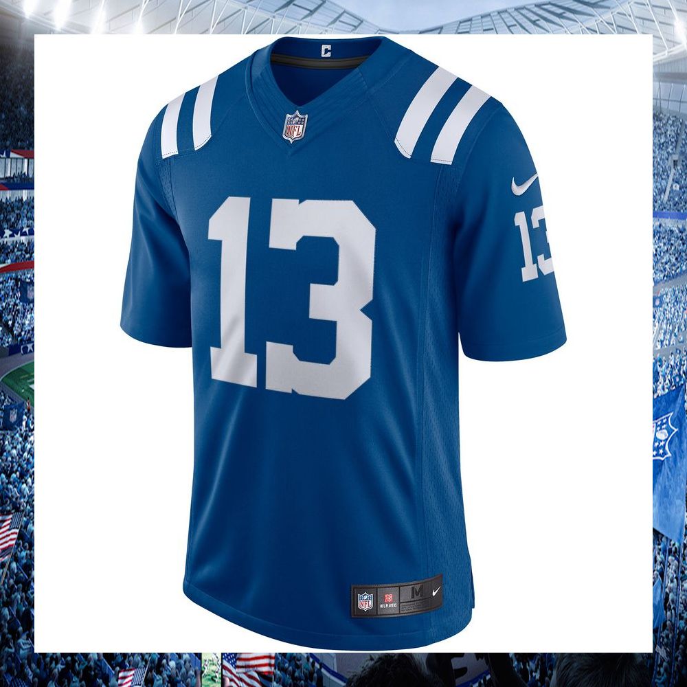 nfl t y hilton indianapolis colts nike vapor limited royal football jersey 2 35