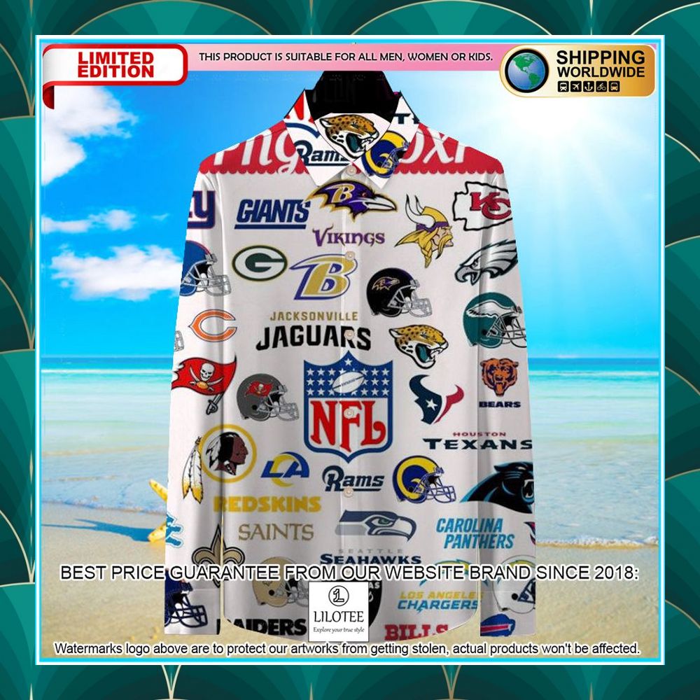 nfl team collection long sleeve shirt 2 369