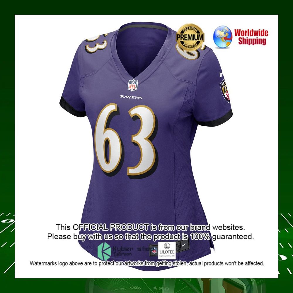 nfl trystan colon baltimore ravens nike womens purple football jersey 2 851