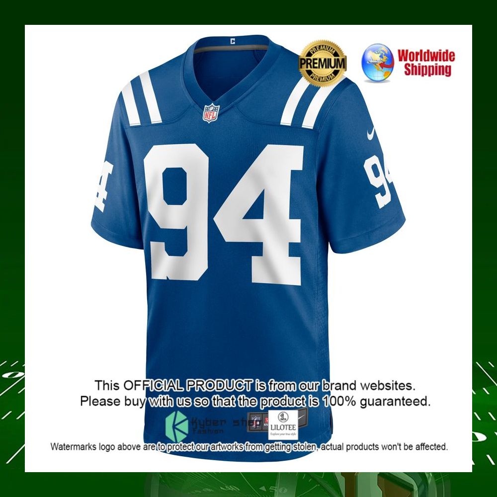 nfl tyquan lewis indianapolis colts nike royal football jersey 2 355